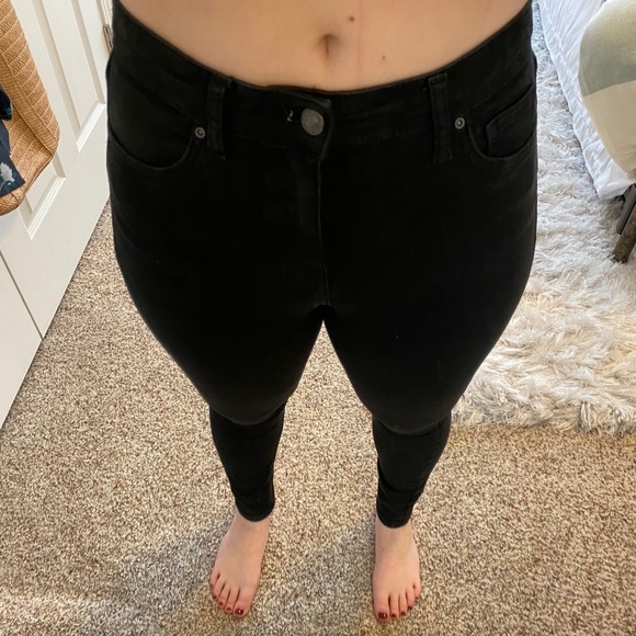 TopShop Black Jamie Jeans - Picture 4 of 5